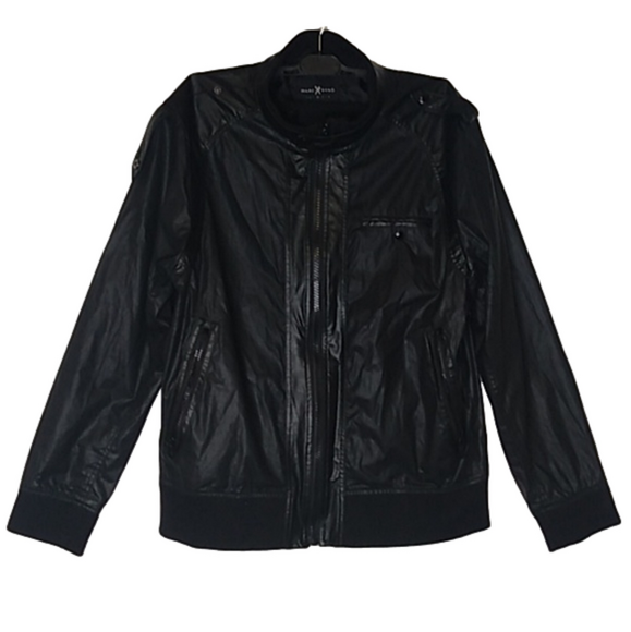 Marc Ecko Cut & Sew Men's Bomber Jacket size XL Black - Picture 1 of 10